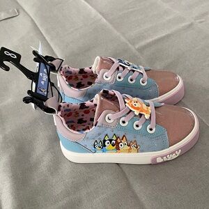 Bluey Kids Sneakers - Pink and Blue Delight